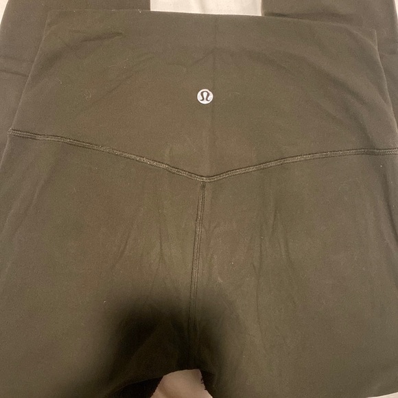 lululemon athletica Pants - Lululemon align full length leggings in army green size 6